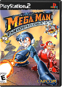 Mega Man Anniversary Collection Playstation 2 US box art
